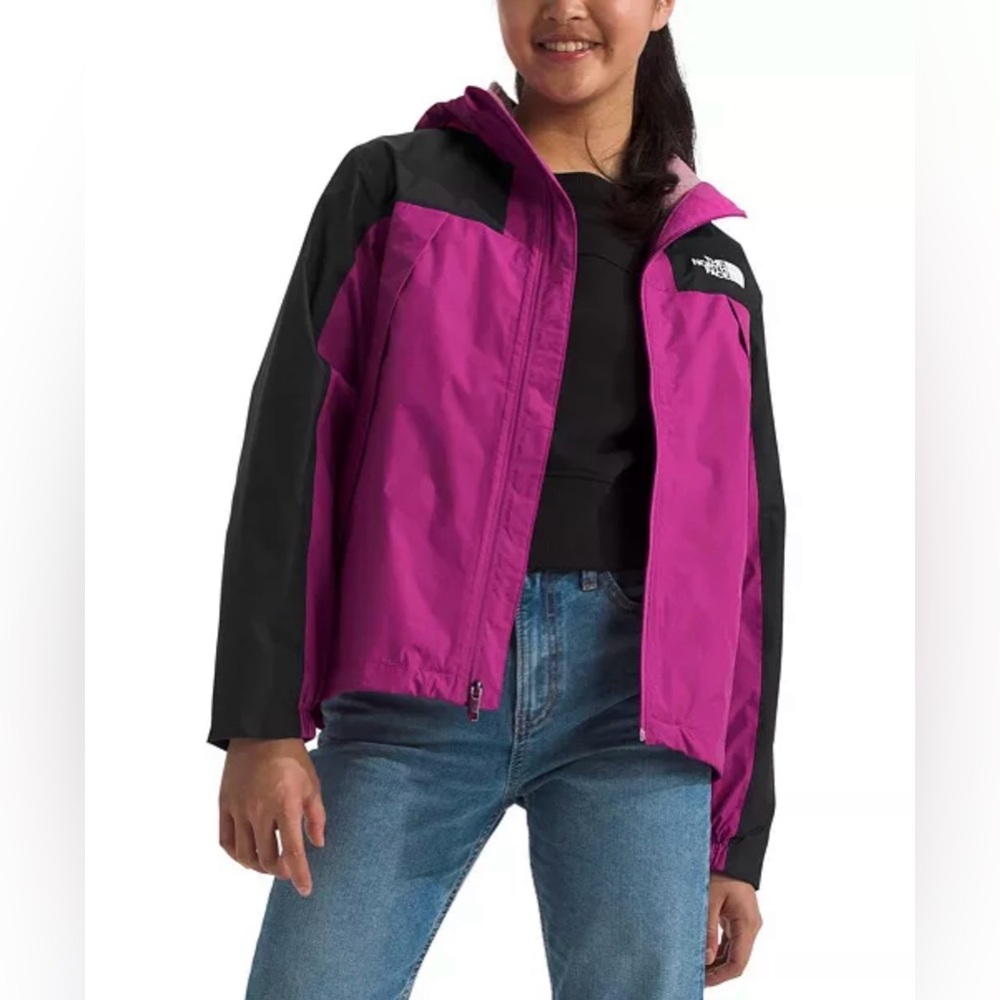 North Face Big Girls Antora Triclimate® 3-in-1 Full-Zip Hooded Jacket